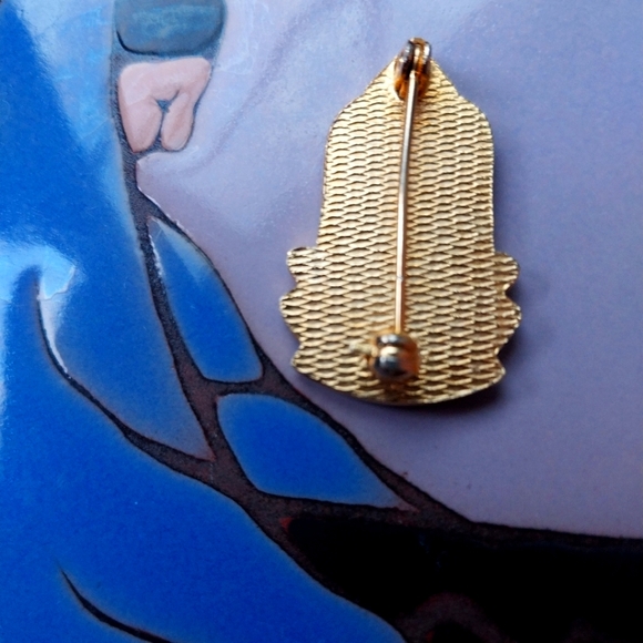 Rare Vintage 1982 Thailand Bangkok Rattanakosin Kingdom Bicentennial Enamel Pin - Picture 3 of 4